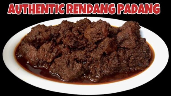 Resep Rendang Daging Sapi Empuk Spesial Padang Asli 