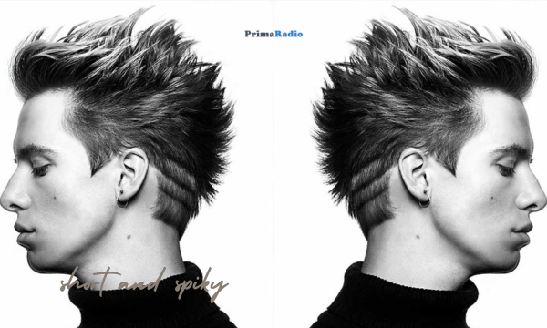 model rambut pria - Short and Spiky