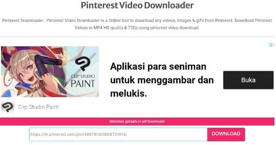 Cara Download Video Pinterest HD 1080p Dengan Expersphp