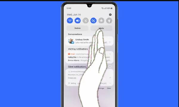 Cara Setting Screenshot Samsung