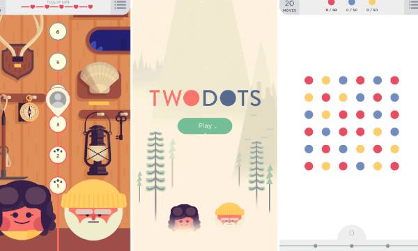 review game Two Dots