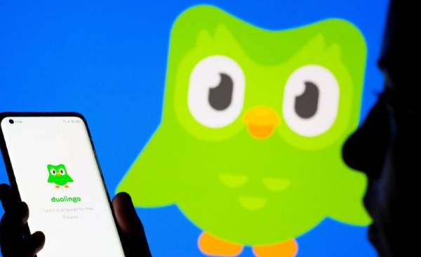 Aplikasi Android Duolingo
