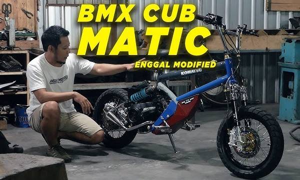 Kostumasi motor BMX CUB Memberikan Manfaat Lebih Pada Pelaku Otomotif