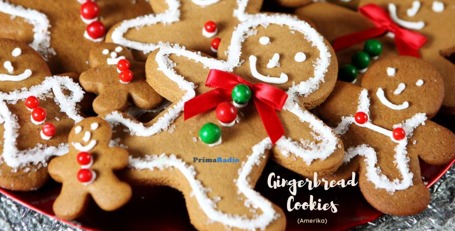 Sajian Natal: Gingerbread Cookies (Amerika)