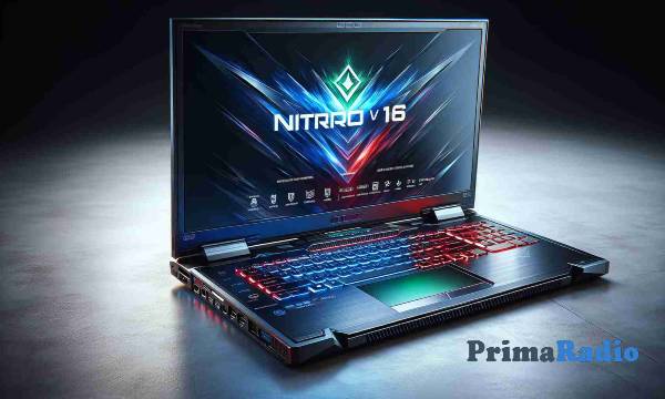Grafik Laptop Gaming Acer Nitro V 16 Halus dan Terbaru